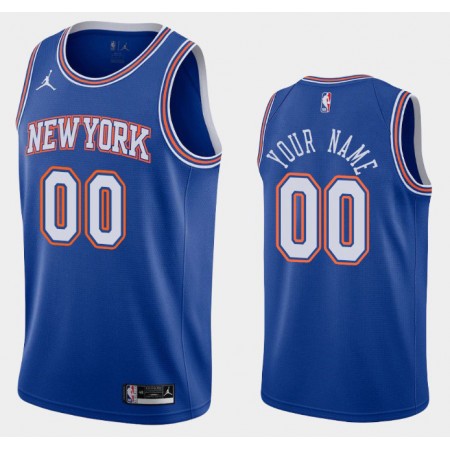 Maillot Basket New York Knicks Personnalisé 2020-21 Jordan Brand Statement Edition Swingman - Homme